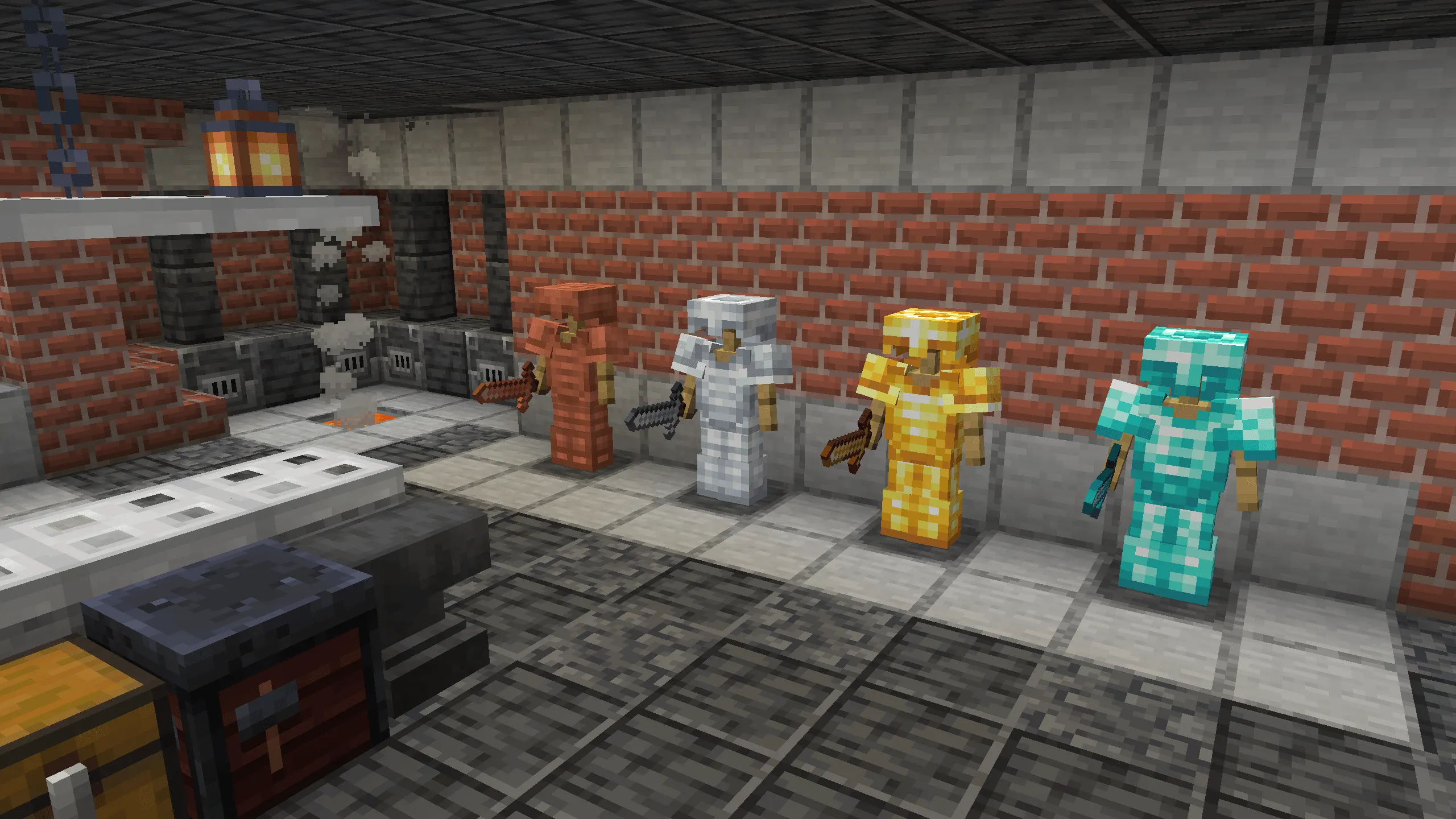 Fancy Gear | Reshaded Equipment — скриншот 3 (Текстуры, Minecraft)
