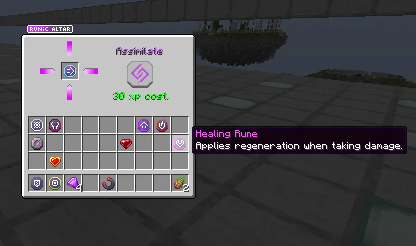 Rune-Around, Моды, Minecraft