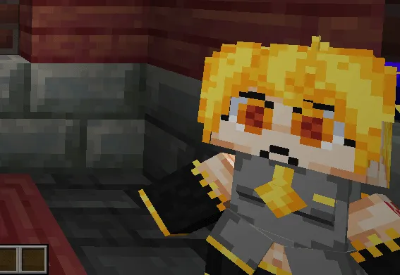 Akita Neru as a totem! — скриншот 3 (Текстуры, Minecraft)