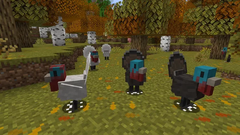 some chickens, Текстуры, Minecraft