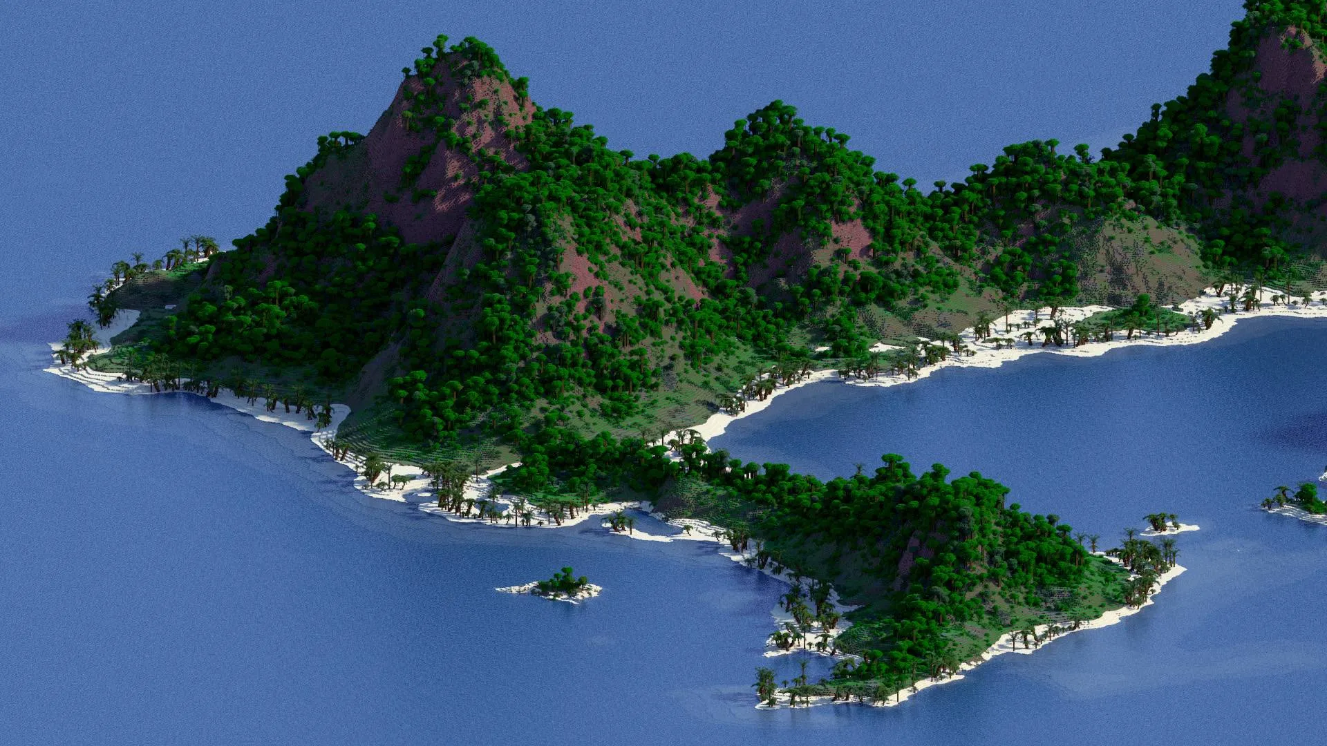 Emerald Cove - Island Map, Карты, Minecraft
