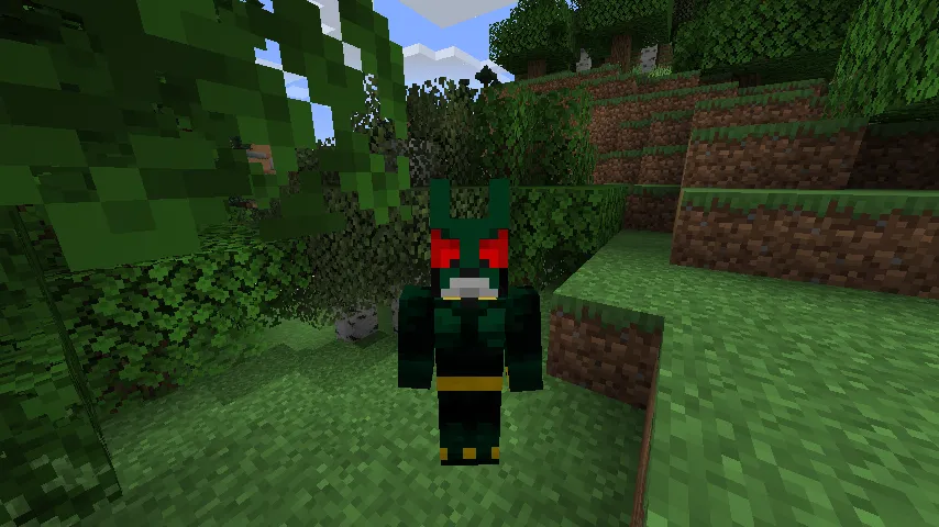 kamen rider agito 3D, Моды, Minecraft
