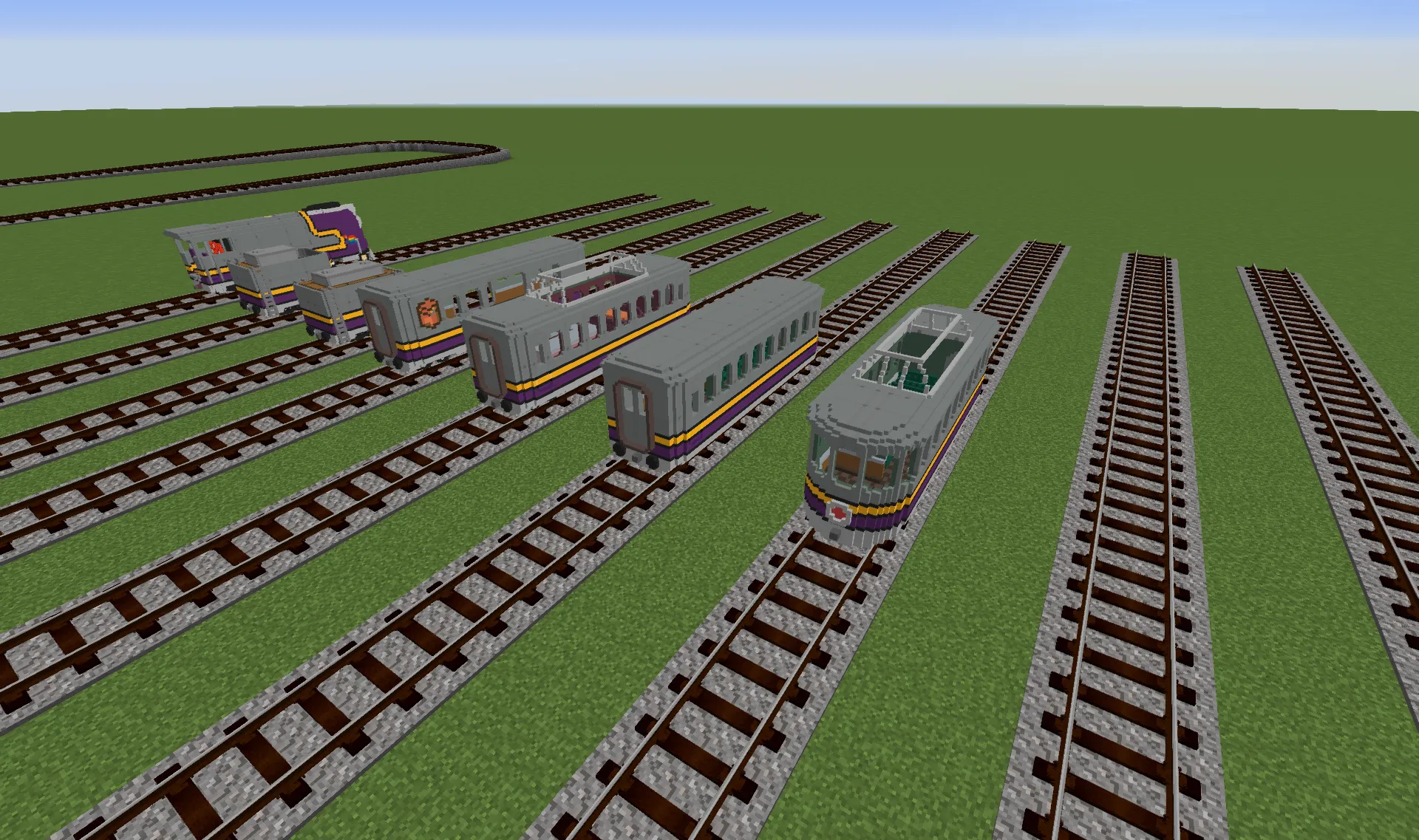 IR - Original QueerNation Railworks, Текстуры, Minecraft