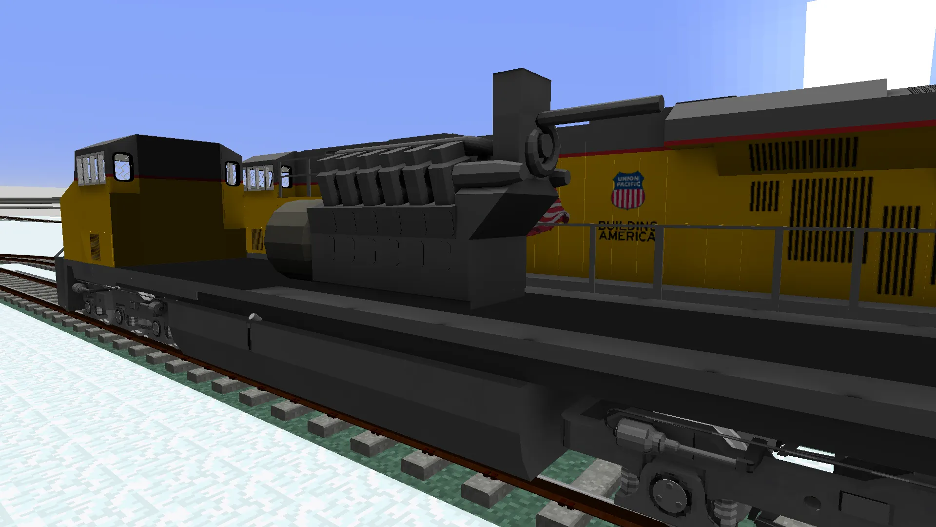 IR DarkRaider's Modern Freight [Immersive Railroading Pack] — скриншот 2 (Текстуры, Minecraft)