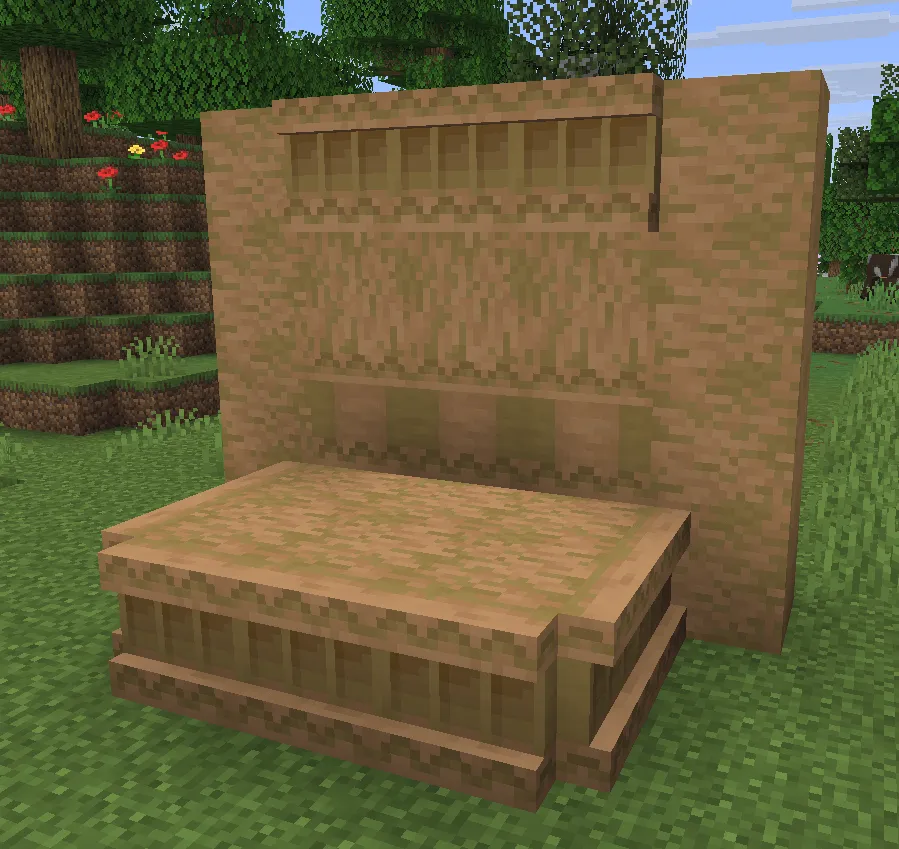 Better Shelf Textures — скриншот 9 (Текстуры, Minecraft)