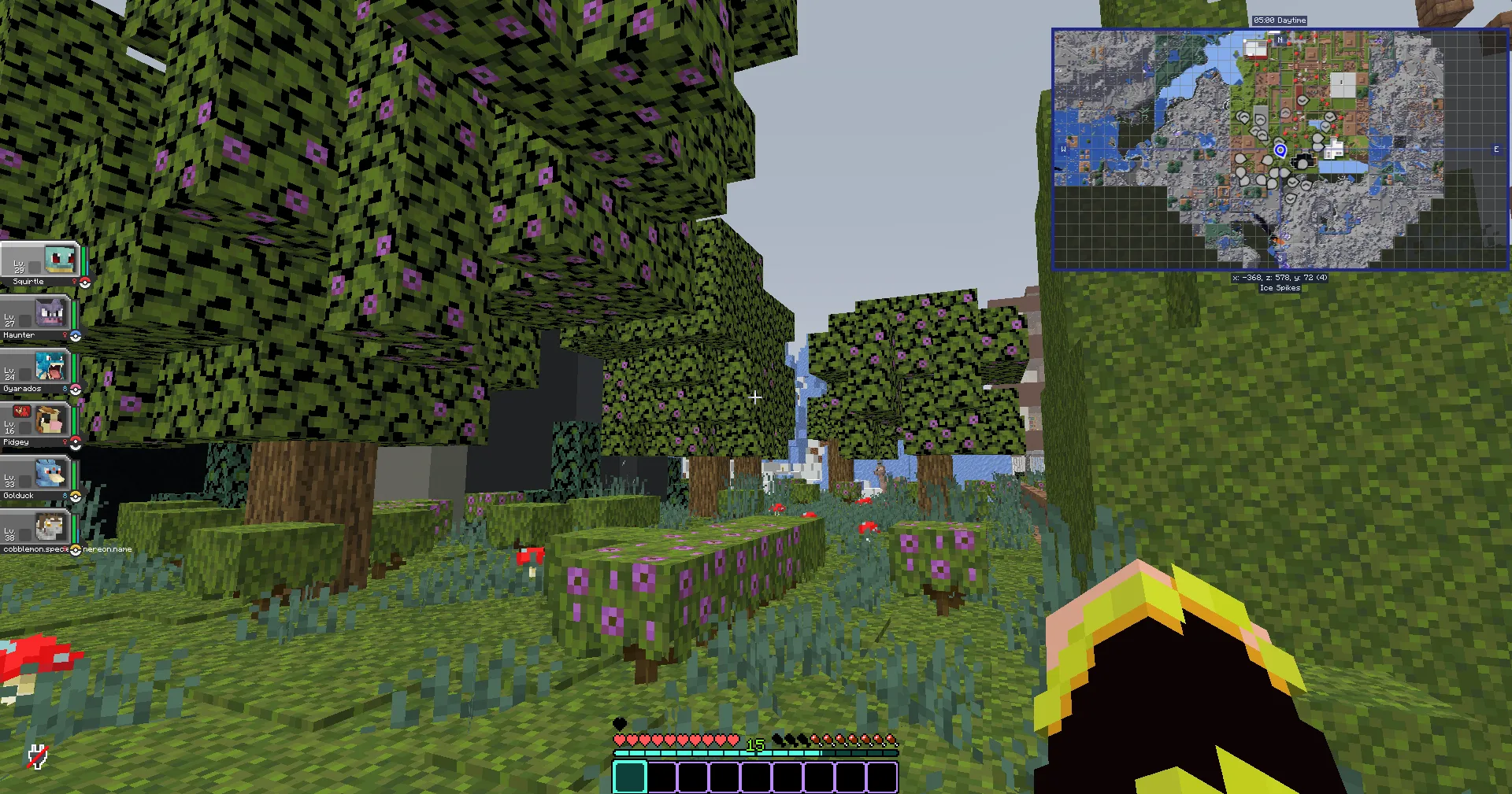 Cobblemon Fusion — скриншот 2 (Текстуры, Minecraft)