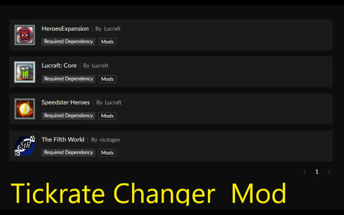 Turbo Unlimited, Аддоны, Minecraft