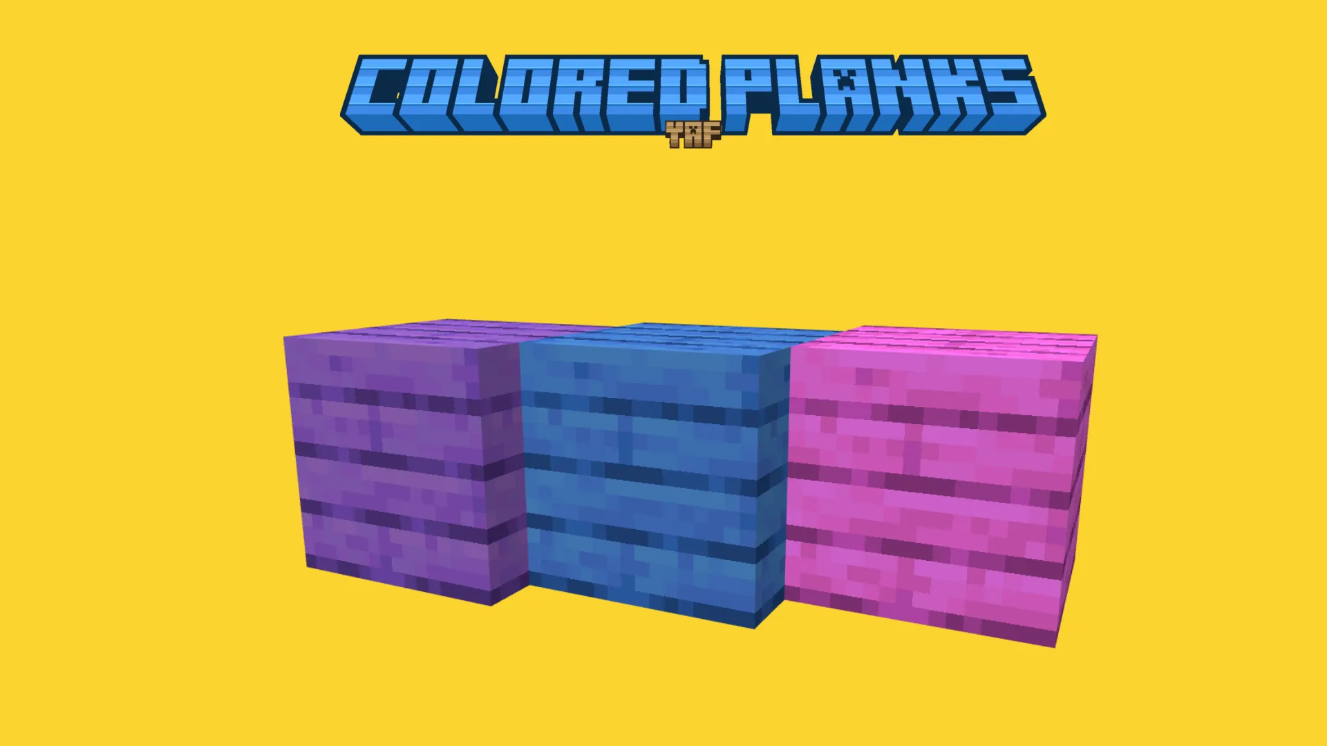 YAF's Colored Planks — скриншот 1 (Моды, Minecraft)
