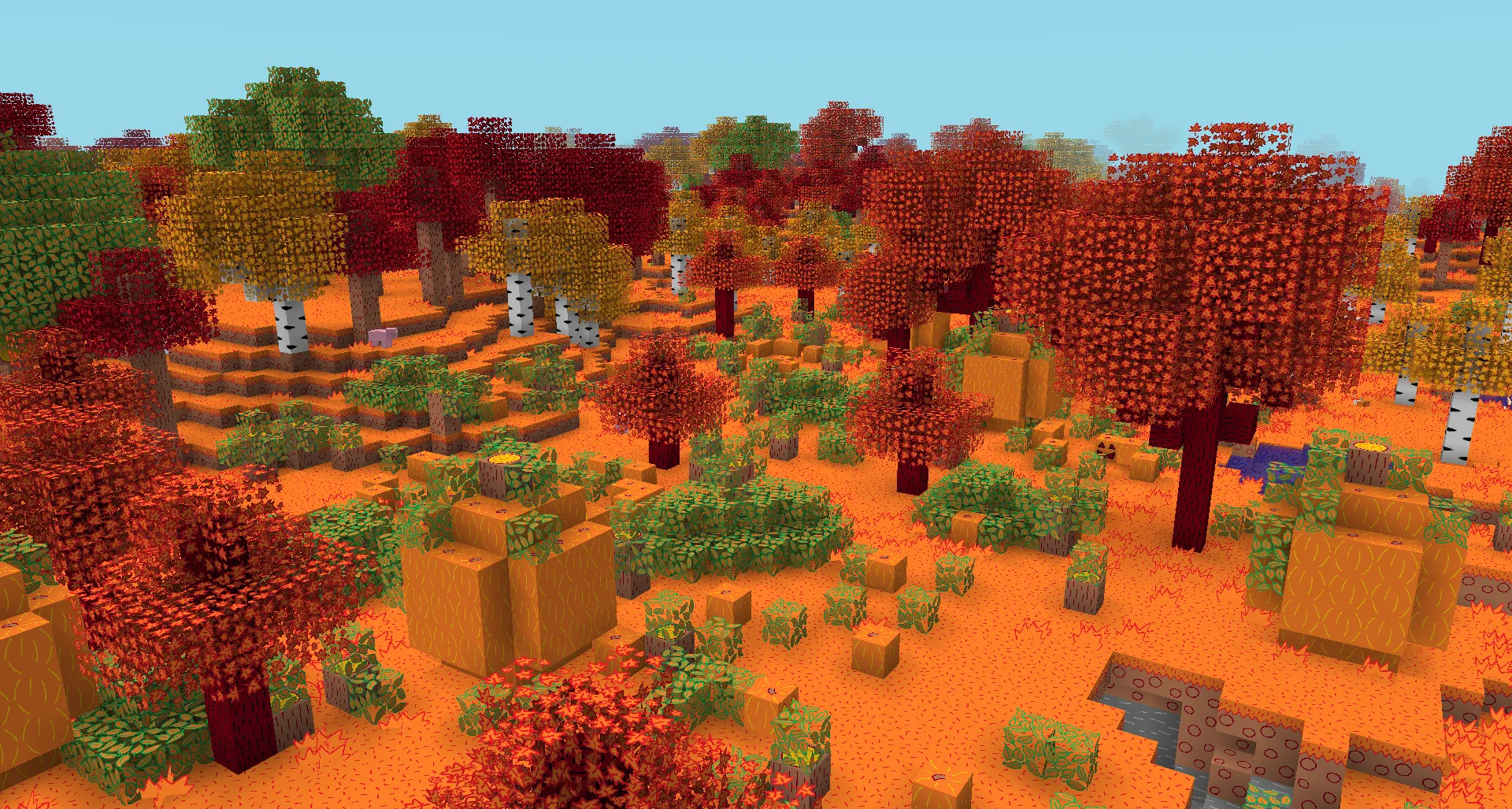 MS Painted for Biomes O' Plenty, Текстуры, Minecraft