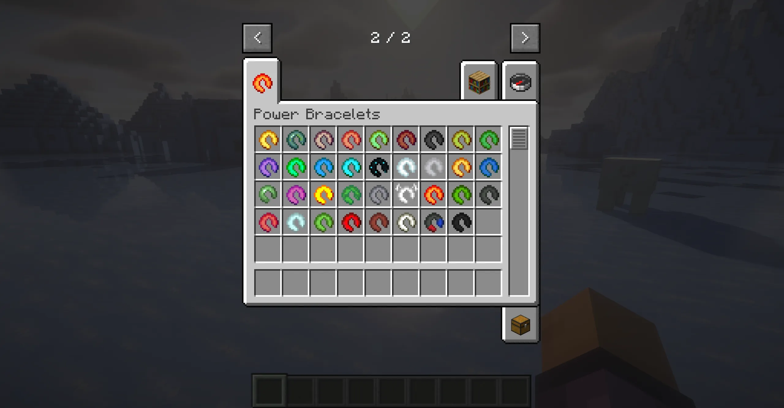 Power Bracelets, Моды, Minecraft