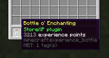StoreXP — скриншот 1 (Плагины, Minecraft)