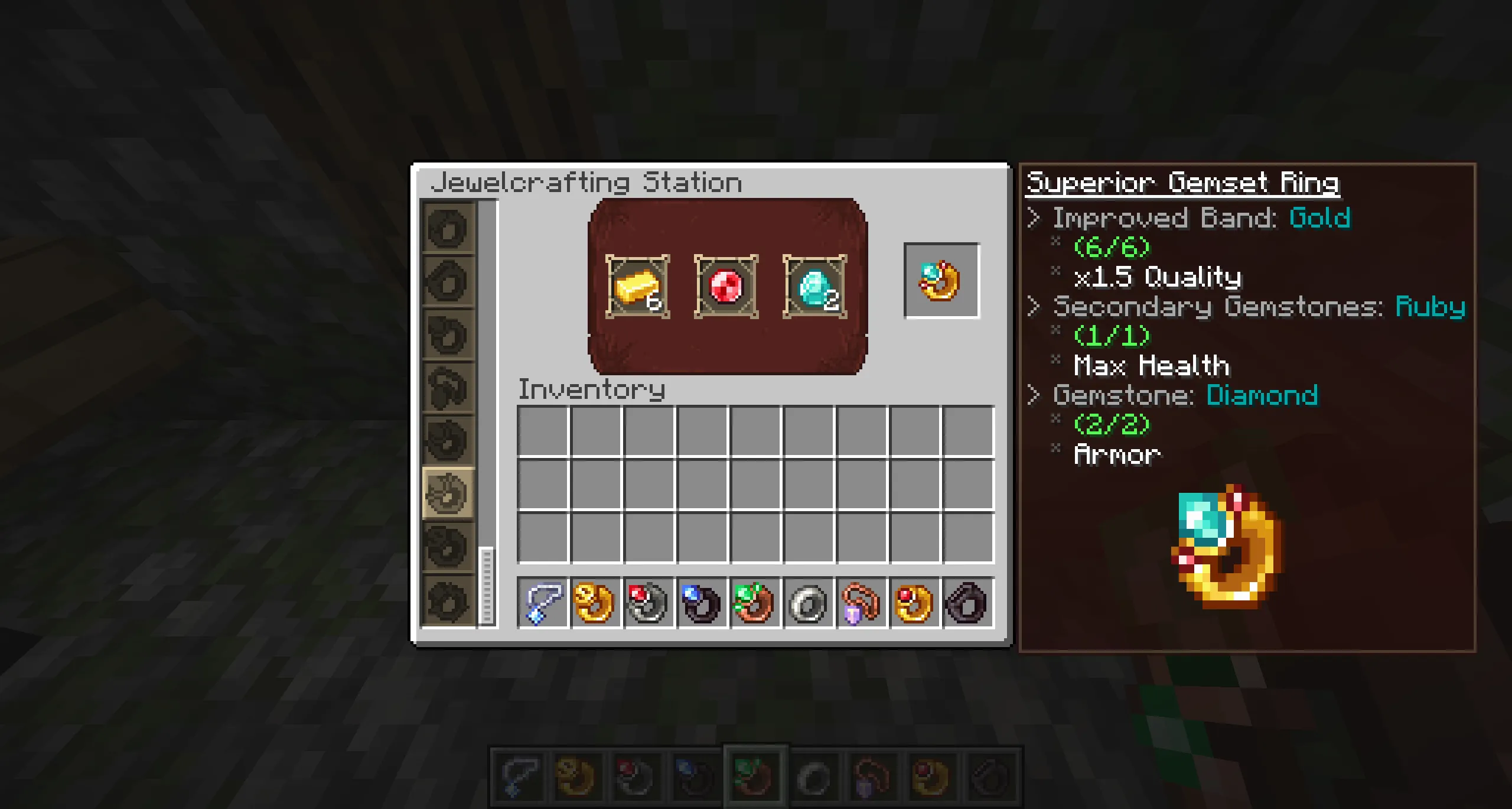 Iron's Gems 'n Jewelry, Моды, Minecraft