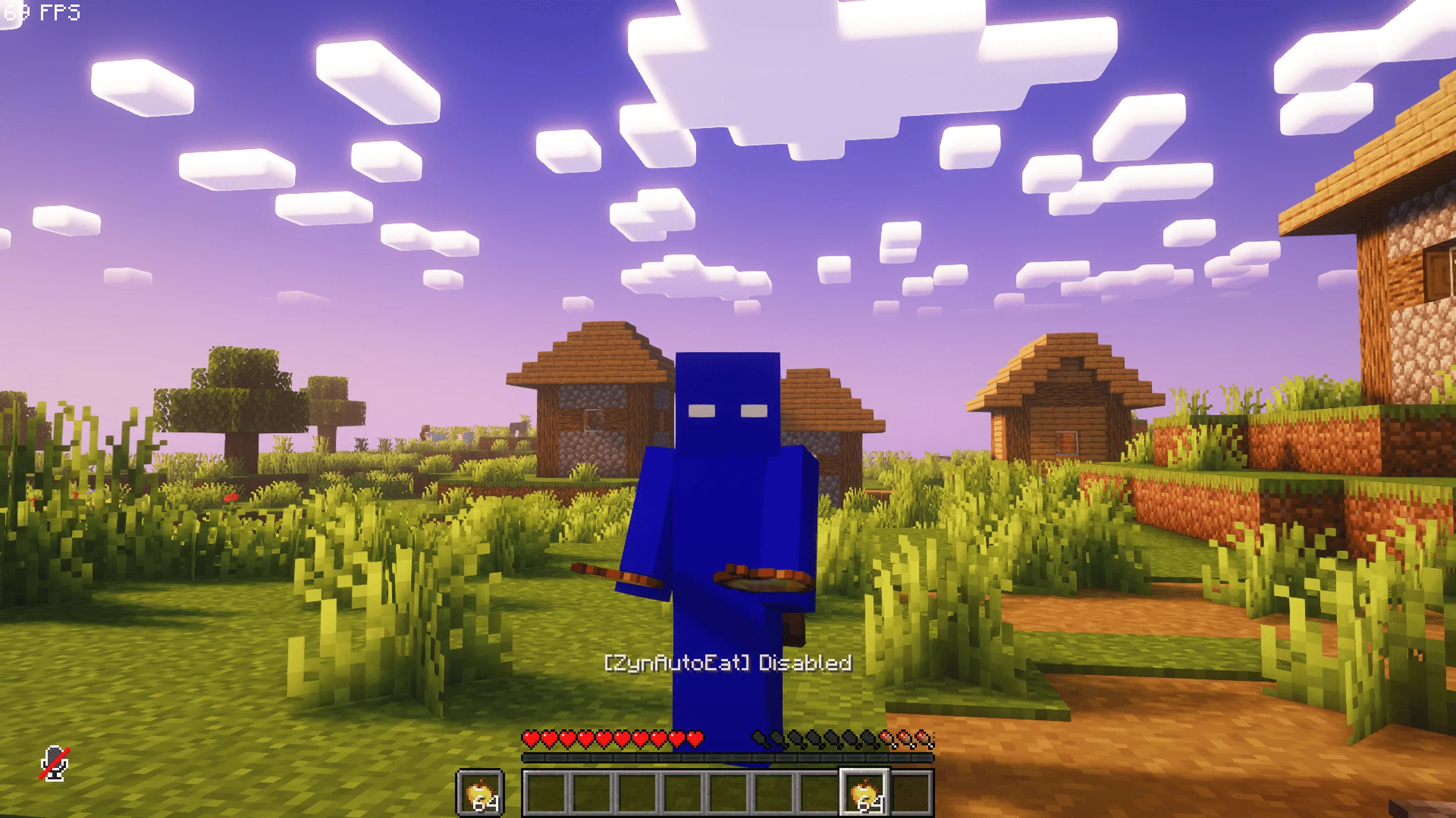 ZynAutoEat — скриншот 1 (Моды, Minecraft)