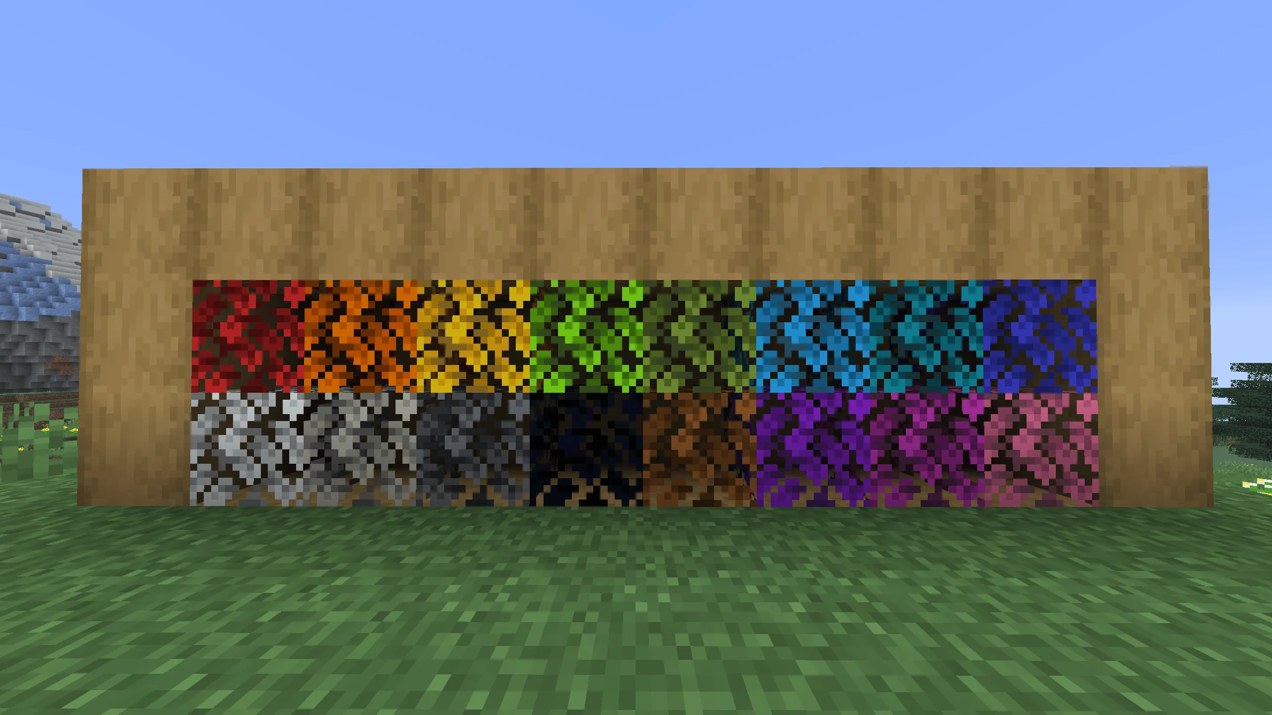 Colorful Leaves! — скриншот 2 (Моды, Minecraft)