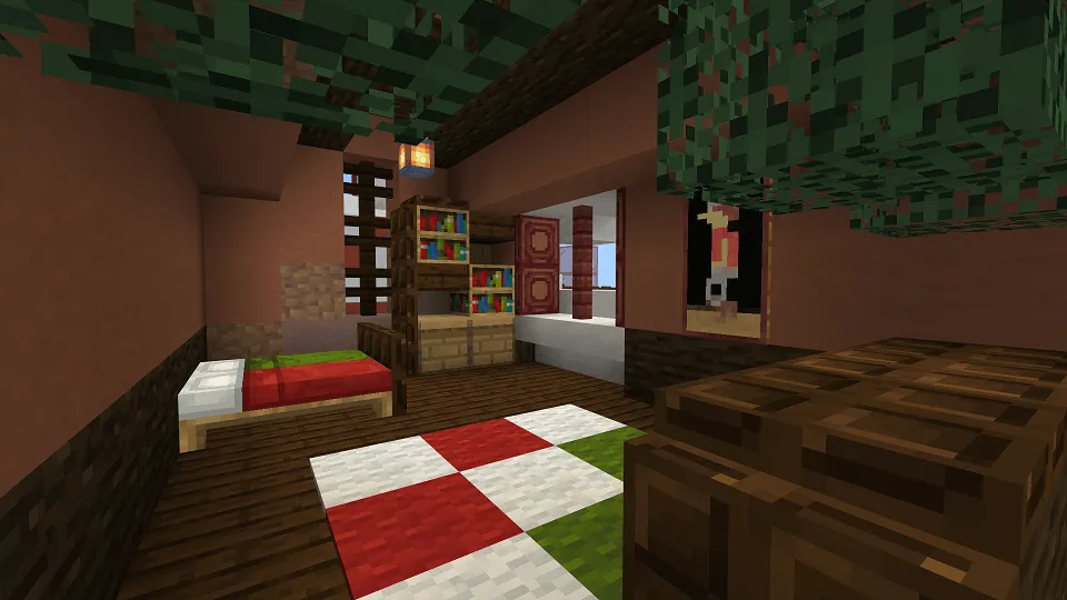 Gingerbread House | Simple Starters | A Christmas Themed cottage | — скриншот 2 (Карты, Minecraft)