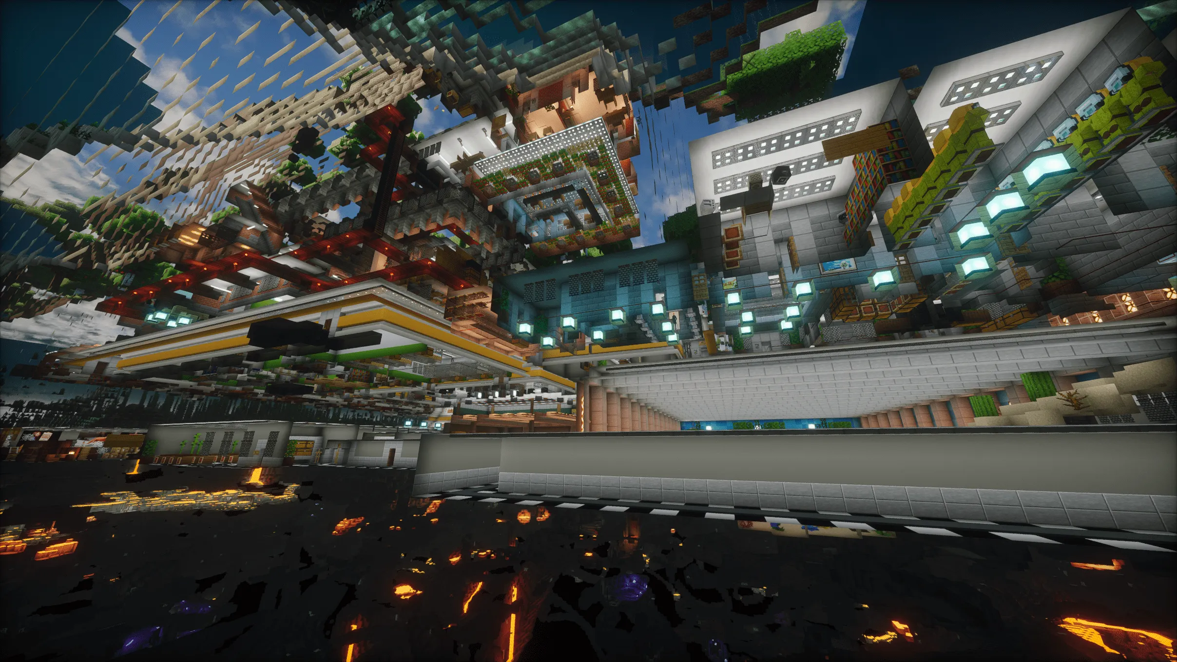 The Underground Bunker — скриншот 13 (Карты, Minecraft)