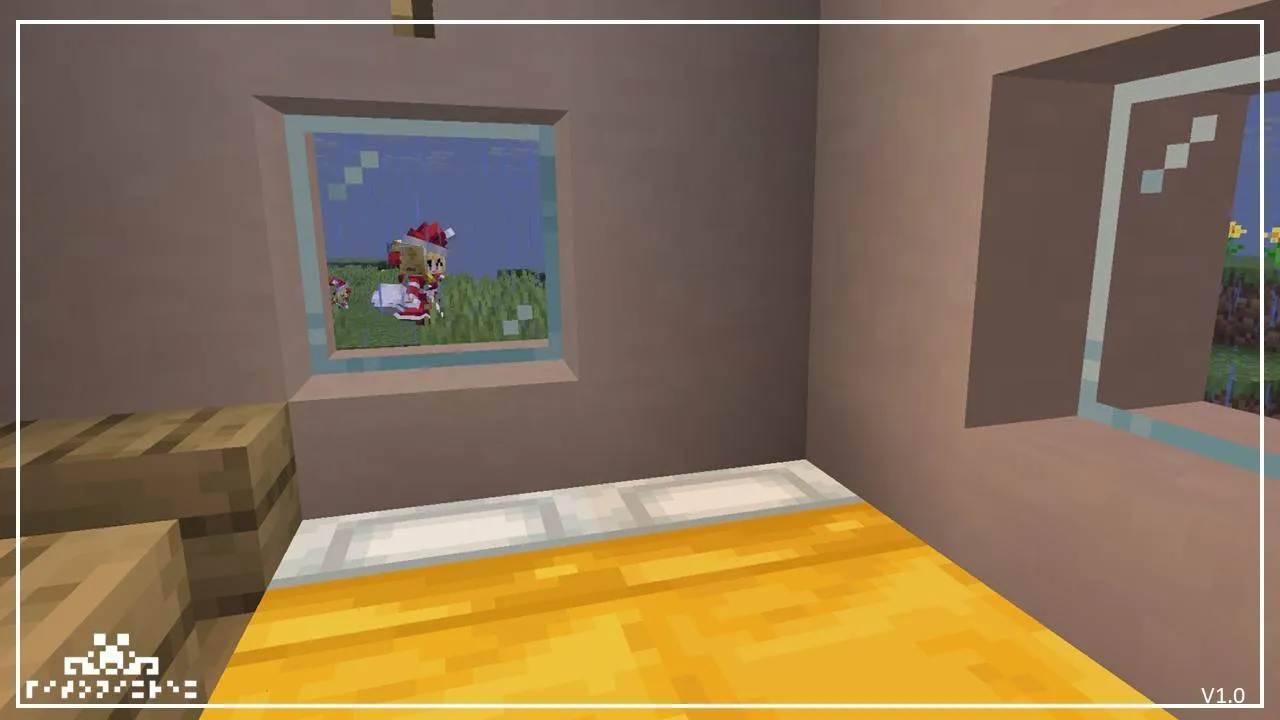 Padoru Padoru!, Текстуры, Minecraft