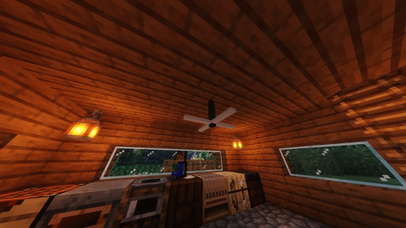 Motschen's Ceiling Fan Resourcepack V2 — скриншот 1 (Текстуры, Minecraft)