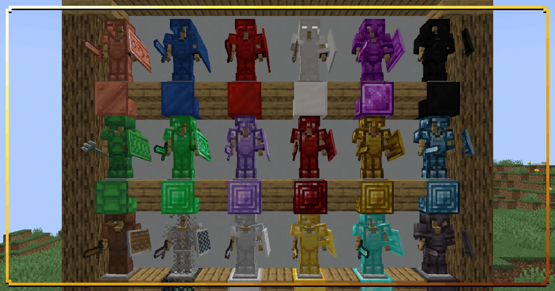 "Diego's Additional Ores, Armors & Tools", Моды, Minecraft