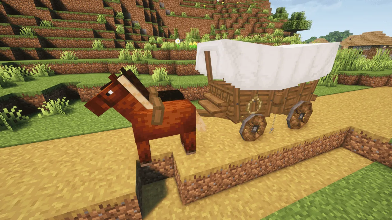 Trotting Wagons, Моды, Minecraft