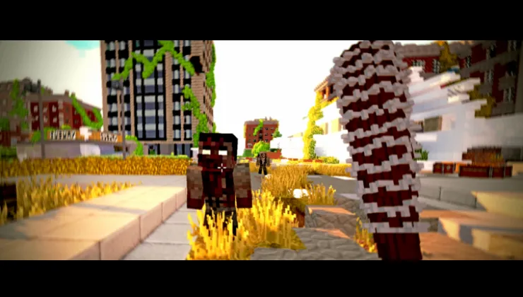 Nuclear Winter -  The Apocalypse Begins — скриншот 1 (Модпаки, Minecraft)