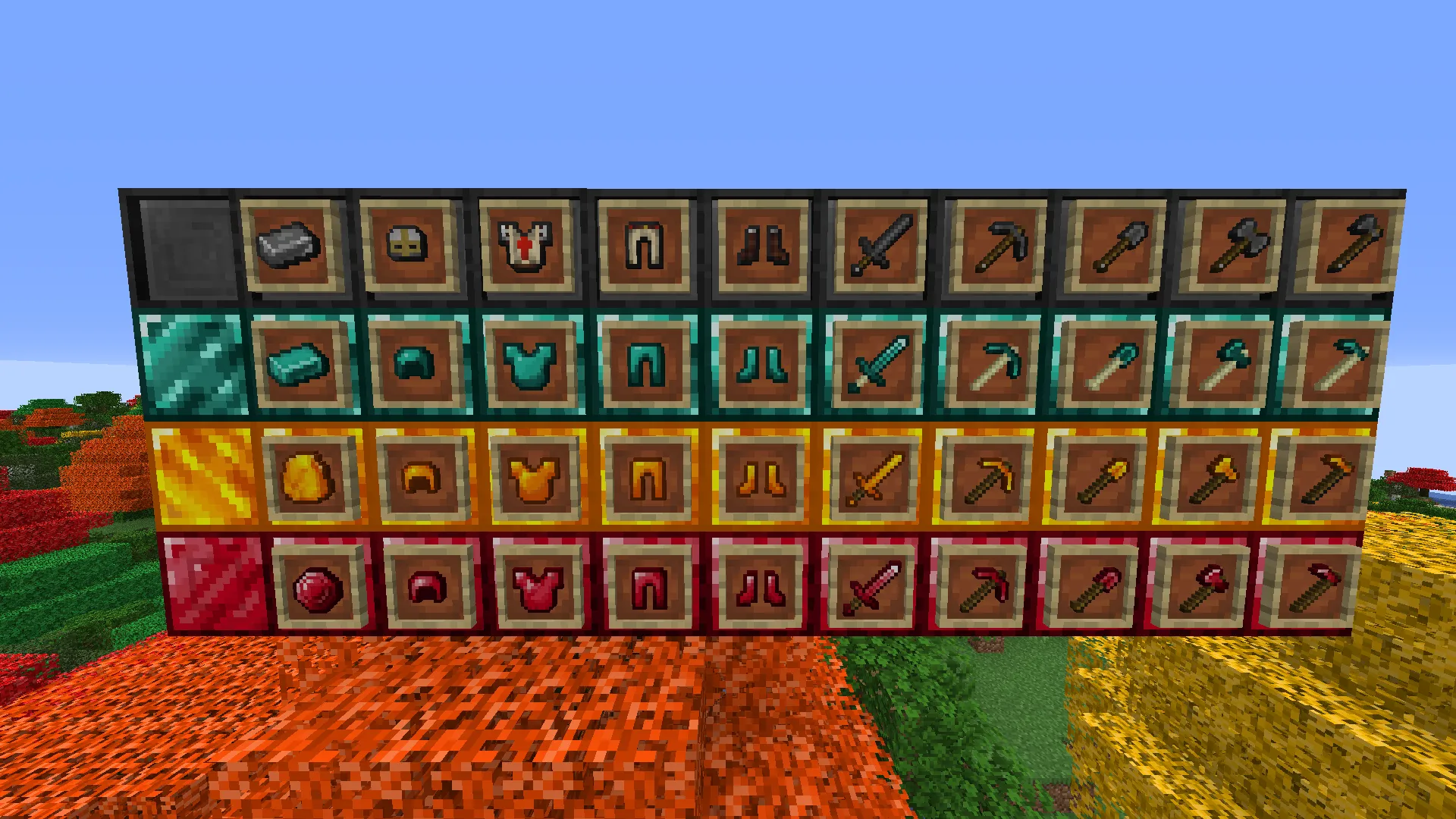 Emerald And Ruby, Моды, Minecraft