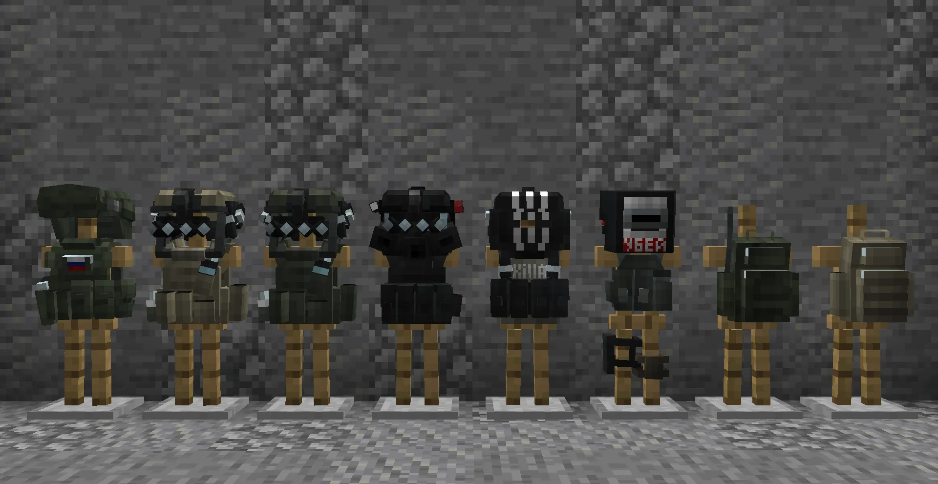 Fracture Point (Tactical Military Armory), Моды, Minecraft