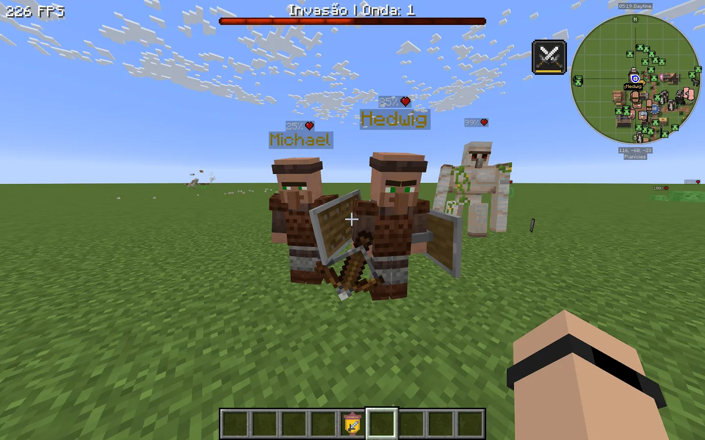 Rally of the Guard - GuardVillagers — скриншот 1 (Моды, Minecraft)