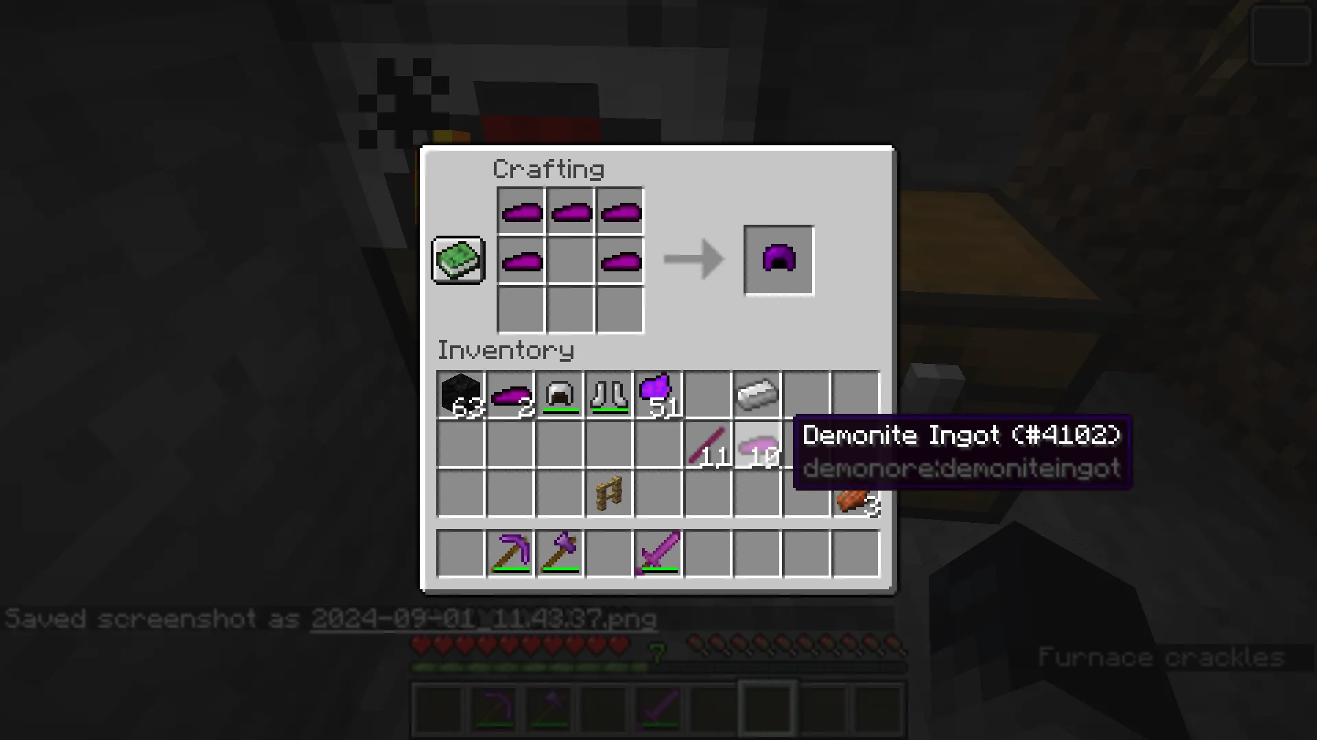 Demonite Ore & More — скриншот 11 (Моды, Minecraft)