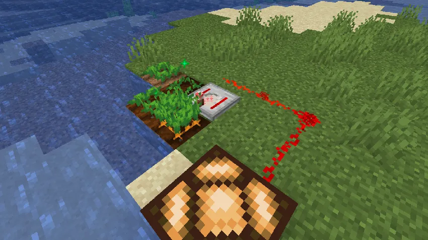 Crops growth detector — скриншот 2 (Моды, Minecraft)