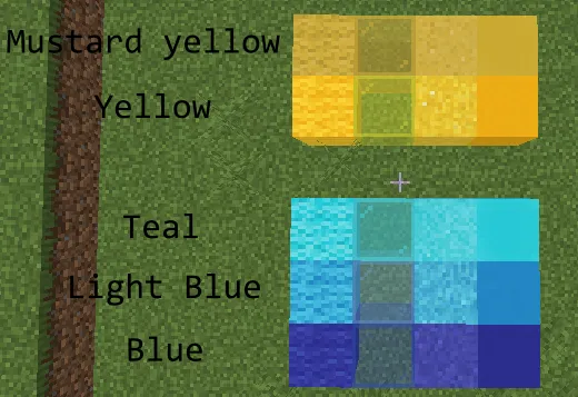 New Colors Mod — скриншот 1 (Моды, Minecraft)