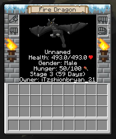 Diegetic GUI for RLCraft — скриншот 4 (Текстуры, Minecraft)