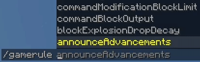 Smart Completion, Моды, Minecraft