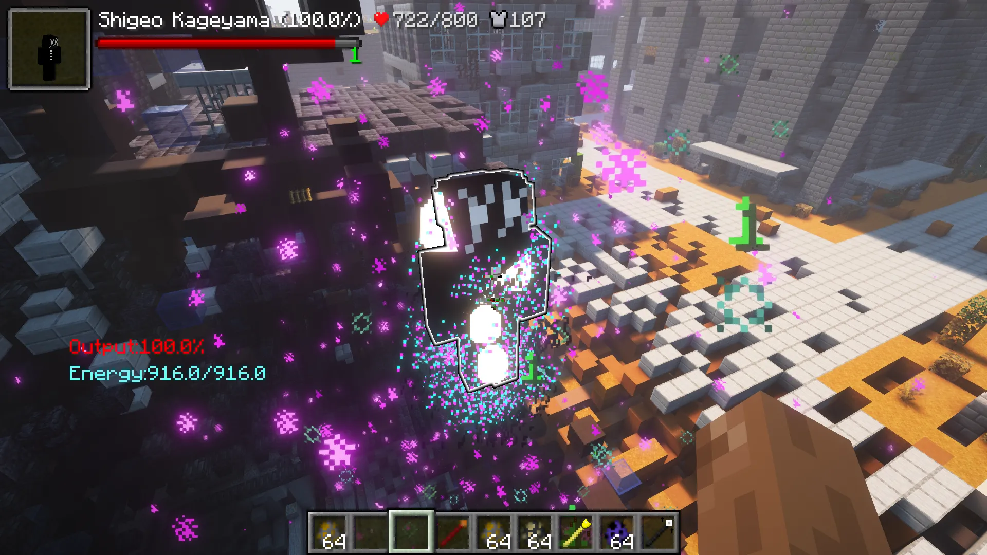 Mob Psycho 100, Моды, Minecraft