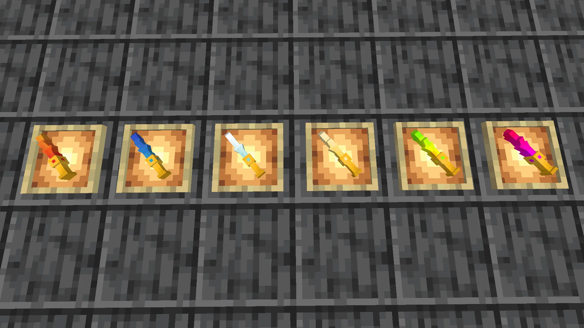 Ninjago Swords, Текстуры, Minecraft