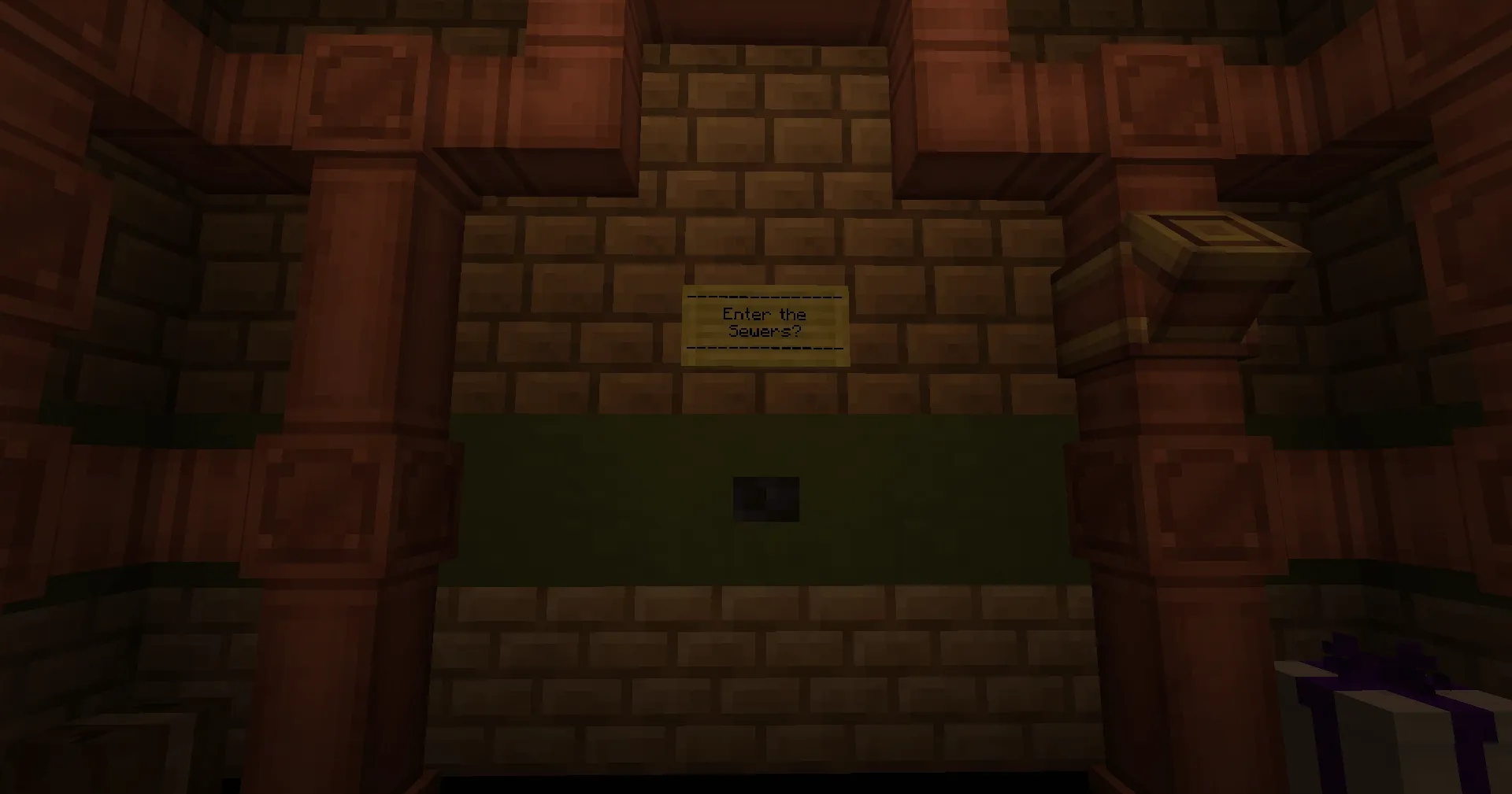Sewers of Turmoil — скриншот 6 (Карты, Minecraft)