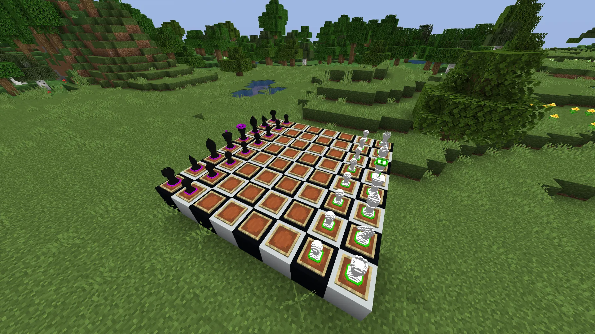 Chess, Текстуры, Minecraft