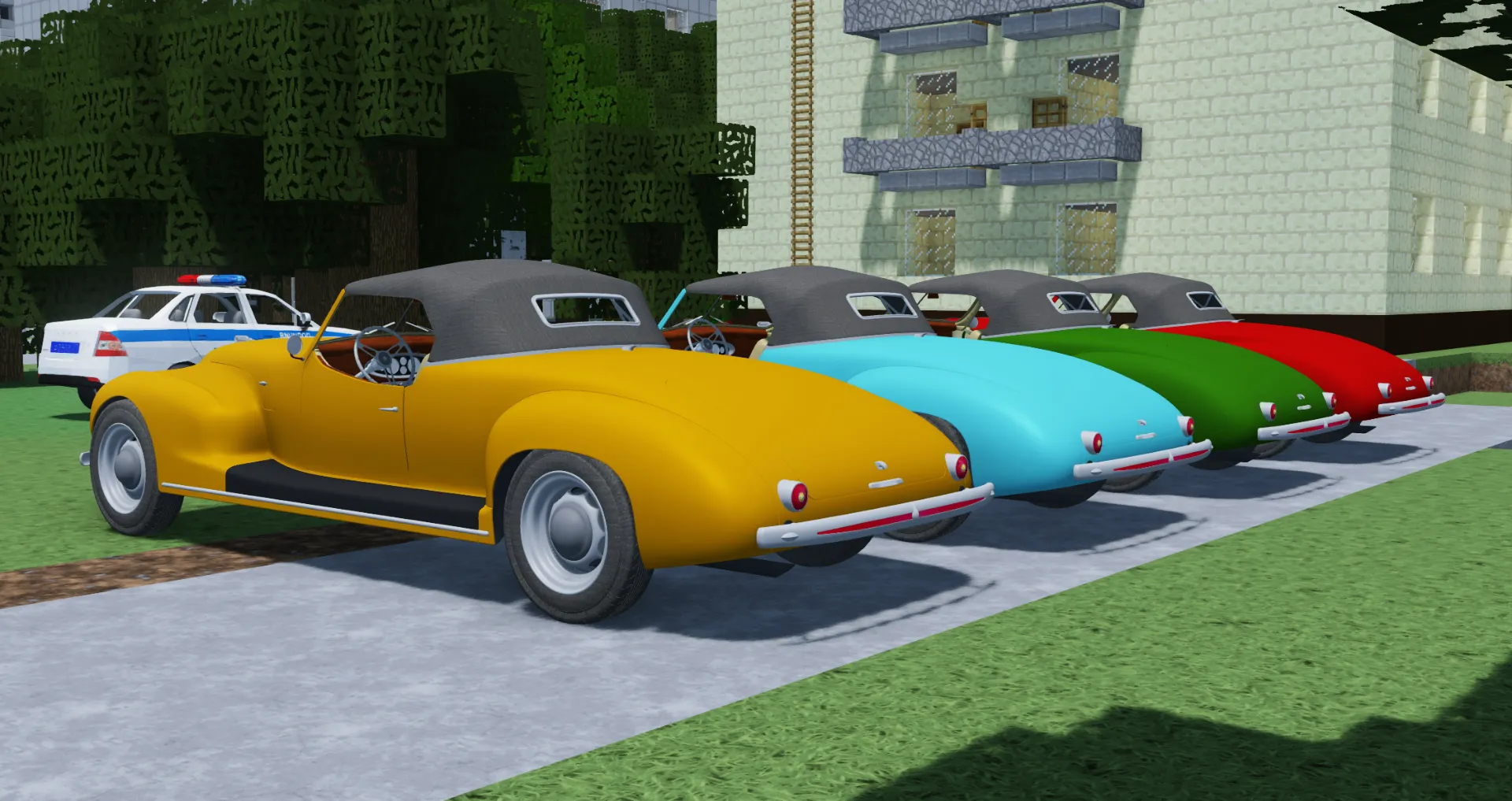 Fox's dream Cars — скриншот 3 (Моды, Minecraft)