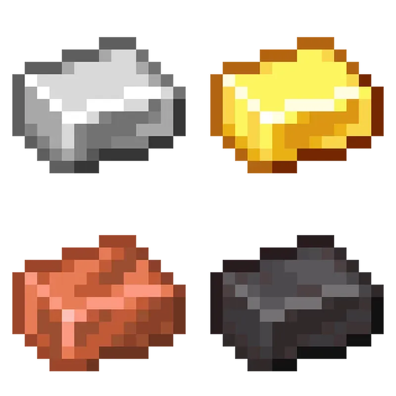 Little Ingots, Текстуры, Minecraft