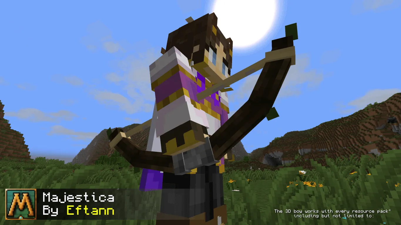 Universal 3D Archery - Bow and Crossbow — скриншот 9 (Текстуры, Minecraft)