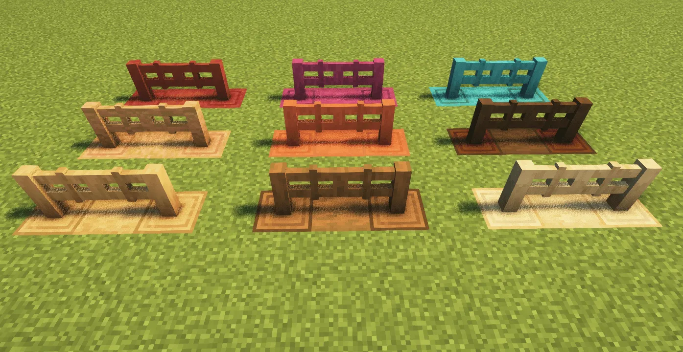 Log Fences, Моды, Minecraft