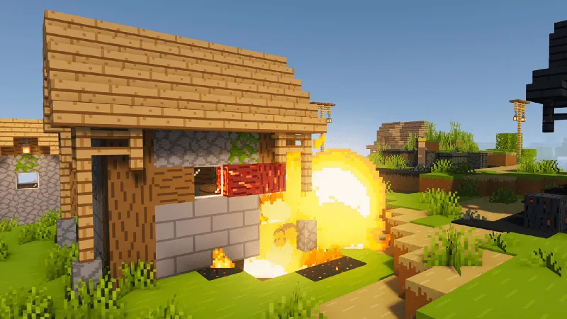 Burnt Bones, Текстуры, Minecraft