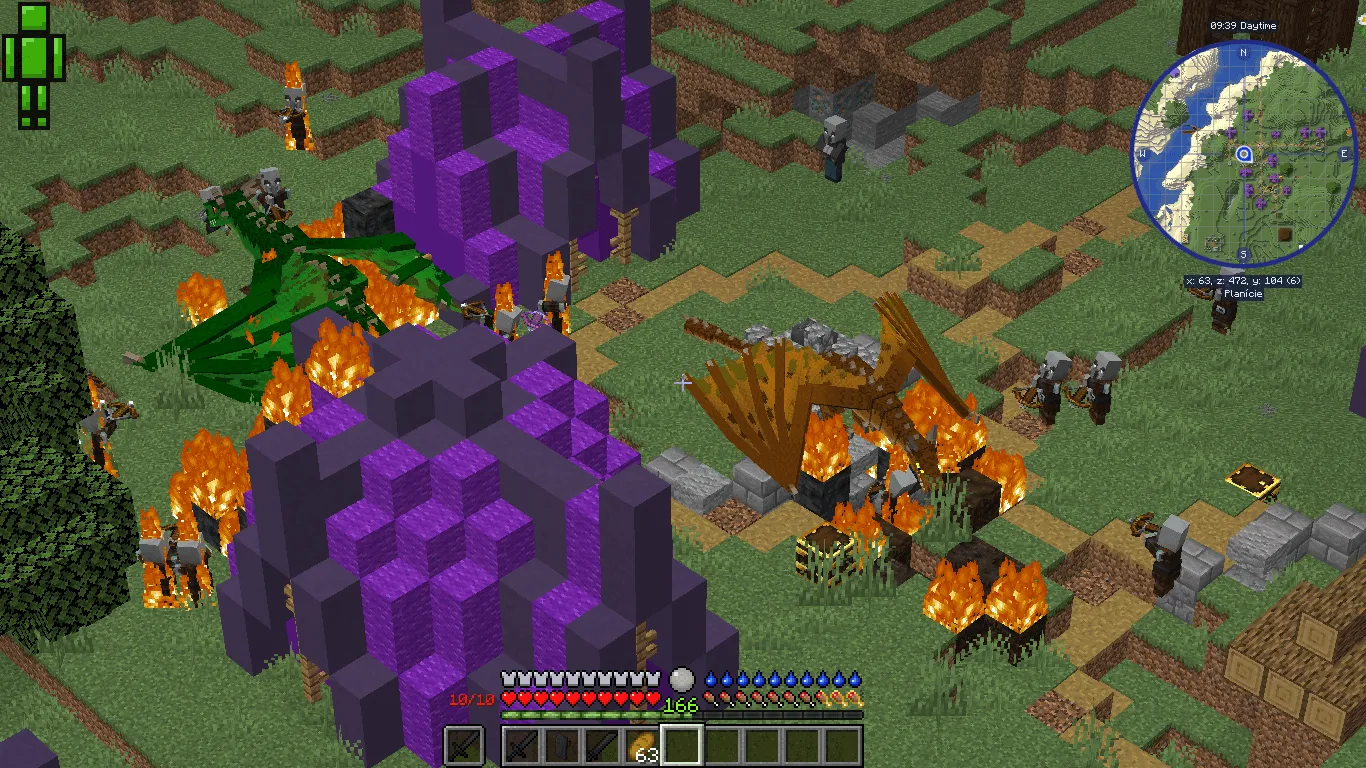 MMORPG more BOSS and MOBS - UPDATE 4 — скриншот 7 (Модпаки, Minecraft)