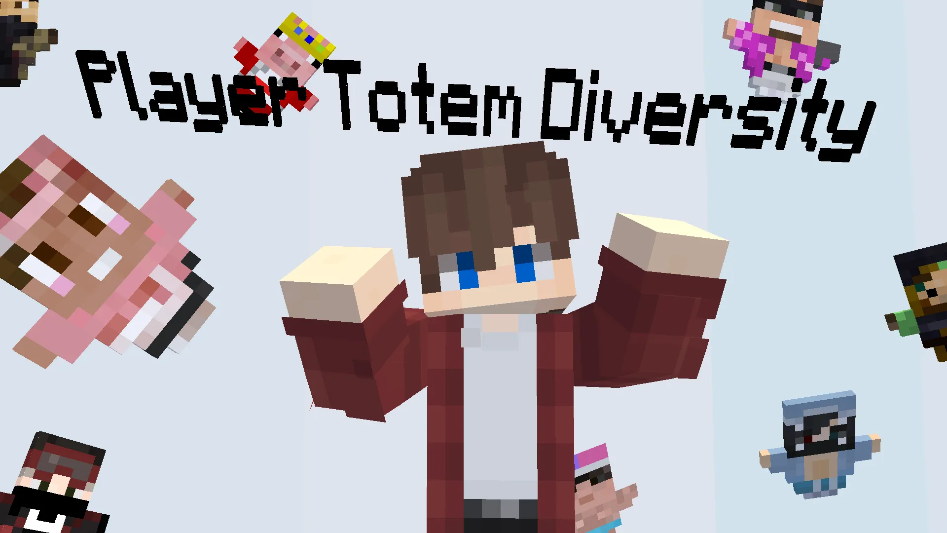 Player Totem Diversity, Текстуры, Minecraft