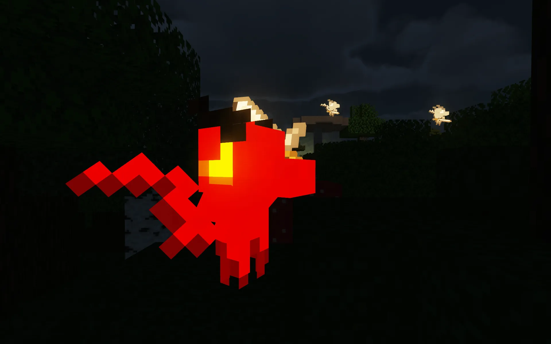 The phantom dragon of allay — скриншот 5 (Текстуры, Minecraft)