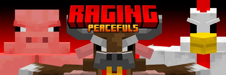 Raging Peacefuls, Моды, Minecraft