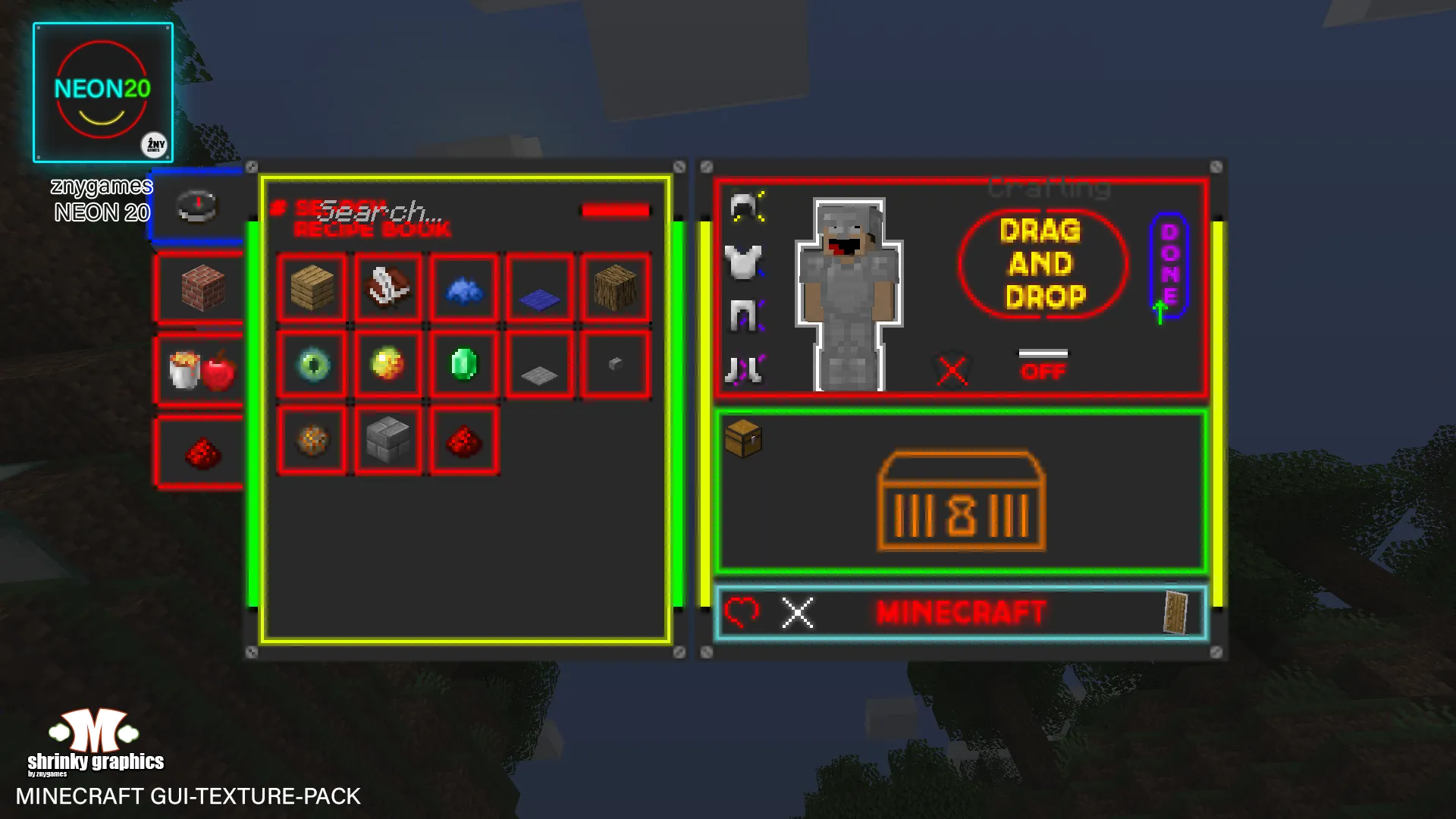 NEON20  — скриншот 1 (Текстуры, Minecraft)