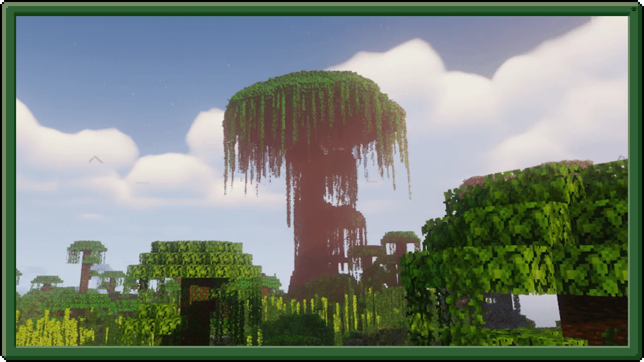 Nebulus' Jungle Tree, Моды, Minecraft