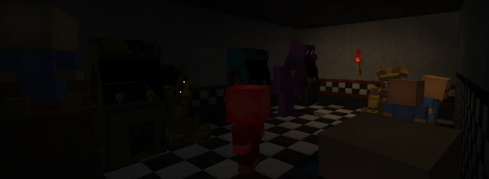 FNAF: Fresh Shipments, Моды, Minecraft