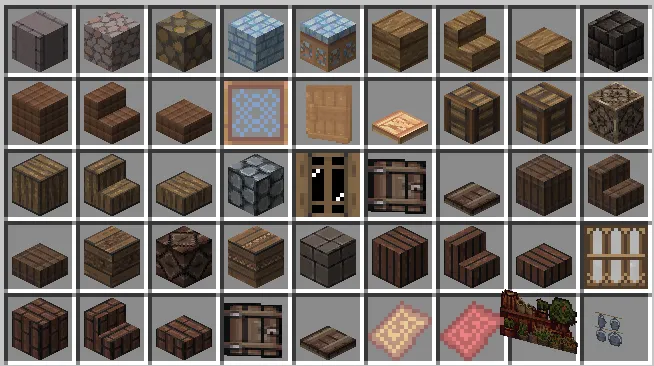 Abyssal's Cottage Builder pack, Моды, Minecraft